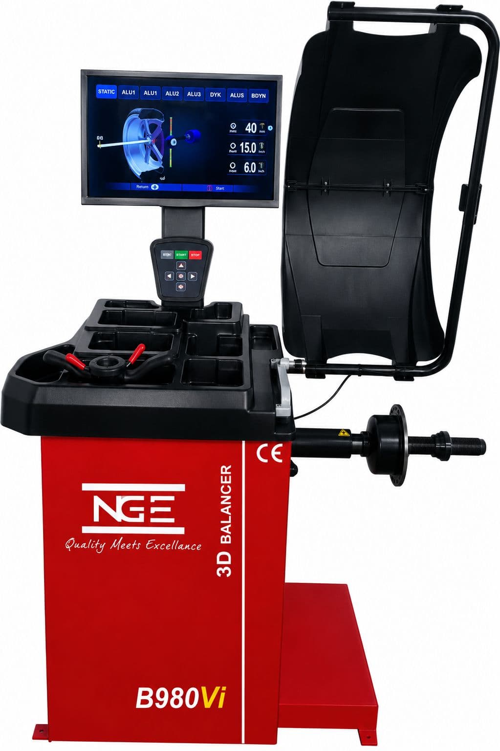 Wheel Balancer Videographic - NGE