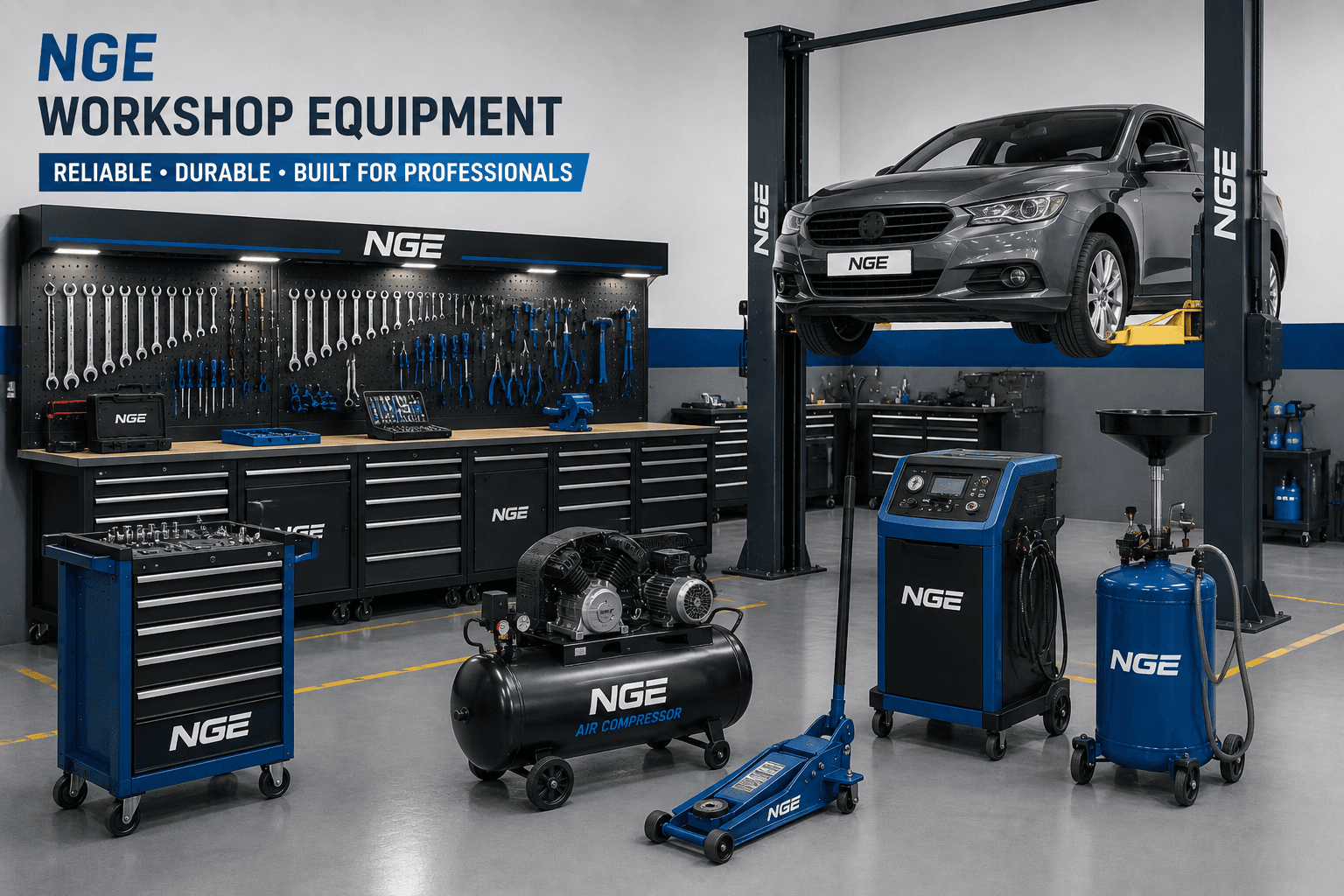 Workshop Equipment by New Grace Enterprises